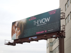 Vow billboard